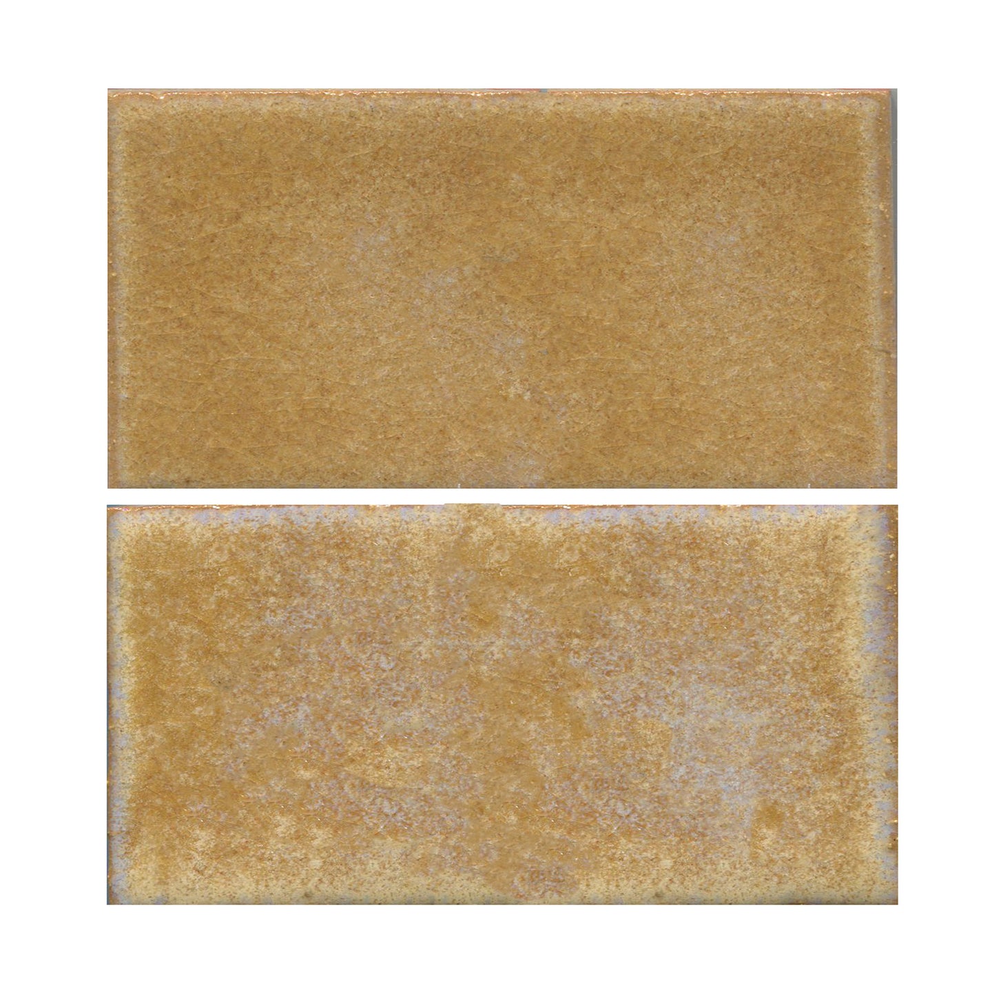 Coffee Cake glaze with iron spots a golden yellow color